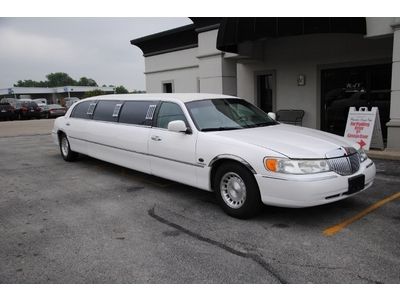 LIMO, LIMOUSINE, LINCOLN, TOWN CAR, 1999, WHITE, STRETCH, MEGA, LUXURY, SEDAN,, US $8,995.00, image 8