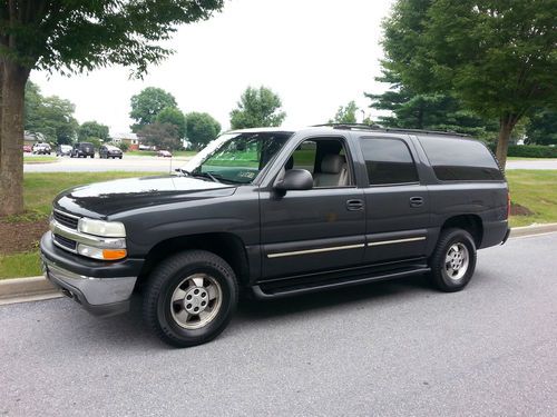 2003 chevrolet suburban lt 4x4 5.3 v8 third row