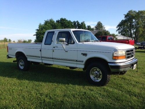 1996 ford f250 xlt 4x4 7.3 powerstroke diesel rust free clean truck