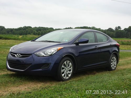 Rare 2012 hyundai elantra manual