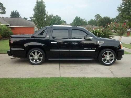 07 cadillac escalade ext nav &amp; backup camera, sunroof, custom grill &amp; taillights