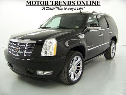 Awd navigation rearcam dvd roof htd ac seats 22s 2007 cadillac escalade 60k