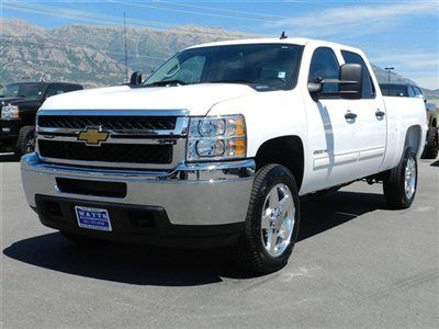 Crew cab chevy duramax diesel 4x4 leather allison trans low miles tow auto