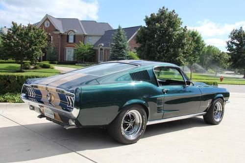 1967 mustang restomod 5 speed supercharged fuel injecte