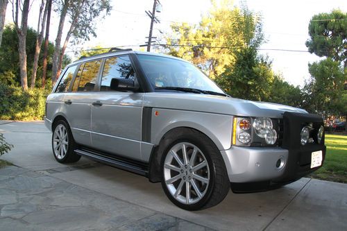 2005 land rover range rover hse sport utility 4-door 4.4l