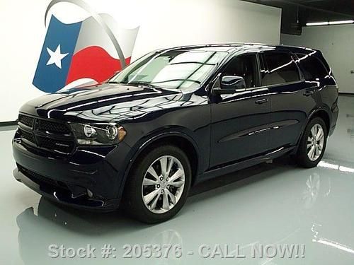 2012 dodge durango r/t hemi 4x4 sunroof nav 20's 15k mi texas direct auto