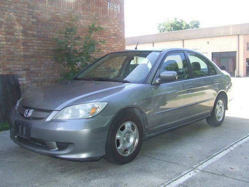 2005  honda civic hybrid 5speed manual, books, energy tires, clean carfax, rare