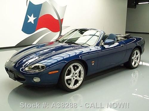 2004 jaguar xkr convertible supercharged nav 20's 63k! texas direct auto