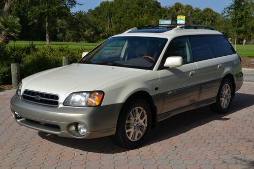 2001 subaru outback llbean 84kmiles 1 owner fl.car