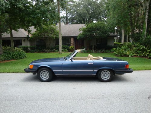 1980 mercedes 450sl convertable hardtop