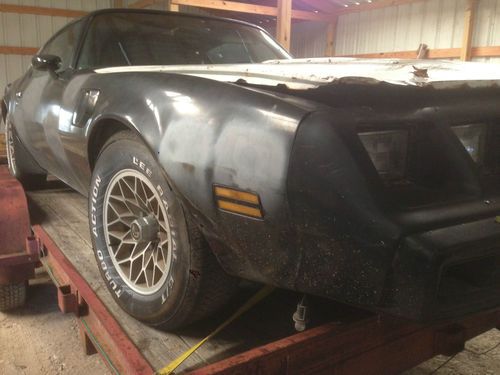 1981 pontiac turbo trans am special edition black on black bandit project