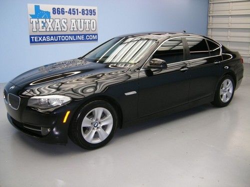 We finance!!!  2011 bmw 528i premium roof nav heated leather 1 owner texas auto