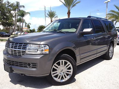 Navigator l limited 5.4l 4x4 1 owner florida car clean carfax tow pkg.