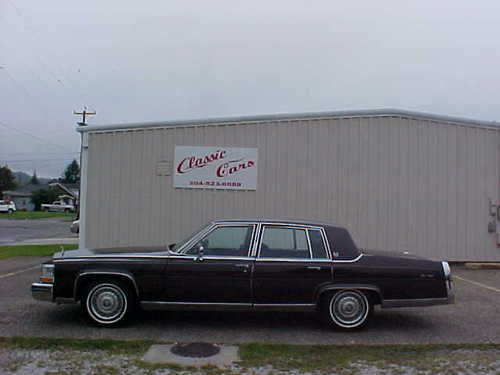 1986  cadillac  fleetwood  48000 actual miles new  as  they  come