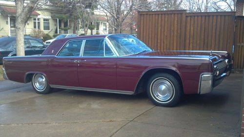 1963 lincoln continental