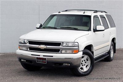 2005 chevrolet tahoe lt 4x4 leather 3rd row loaded! 03 04 06 taheo yukon z71 gmc