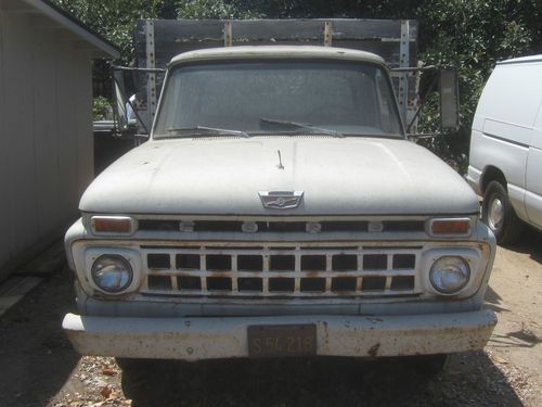 1965 ford truck dually stakebed lift truck (project )