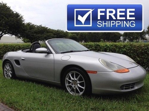 Free shipping 00 boxster only 76k miles florida driven very clean convertible
