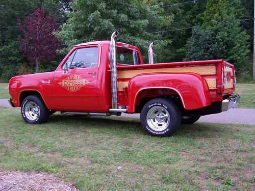 1979 dodge lil red express high performance 360 v-8 4bl