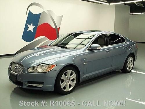 2009 jaguar xf luxury leather sunroof park assist 55k texas direct auto