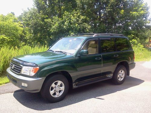 2000 toyota land cruiser suv 4 wheel drive