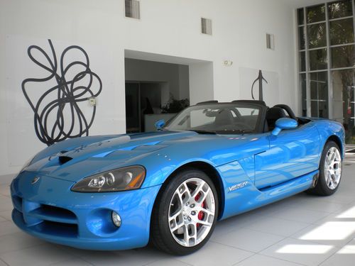 2008 dodge viper srt-10 convertible 3k miles! perfect! brett myers viper!