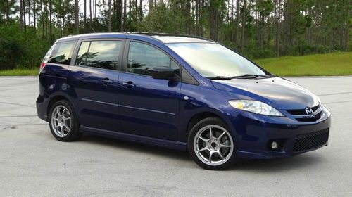 2007 mazda 5 sport mini passenger van 4-door 2.3l