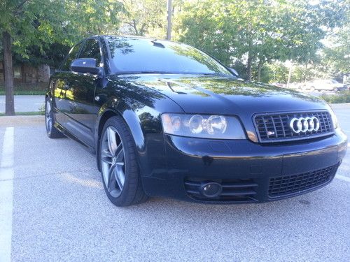 2004 audi s4 quattro awd black recaro 6 speed manual