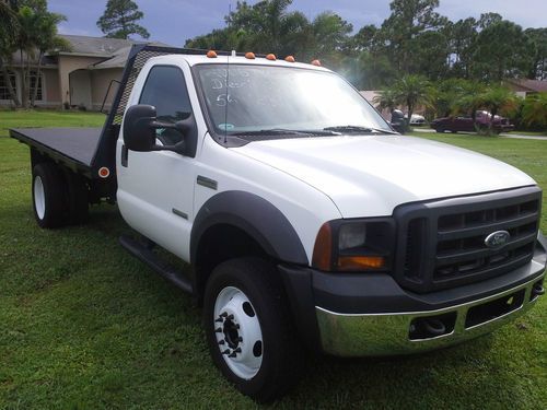 2006 ford f-450 super duty lariat cab &amp; chassis 2-door 6.0l no reverve!! 52k mil