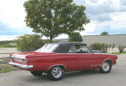 1965 dart gt convertible sb 500 hp &amp;  dartcharger 273hp  4 sp