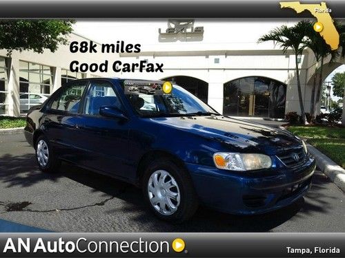 Toyota corolla le clean carfax 68k miles