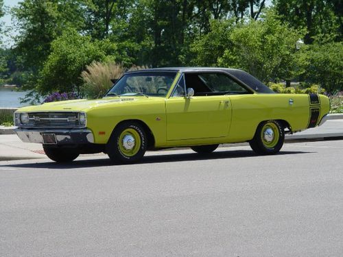 1969 dodge dart custom sport coupe. fresh restoration. sharp and fast!