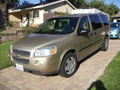 2006 chevrolet uplander ls extended 4-door minivan, dvd, cd, v6, non-smoker, nr