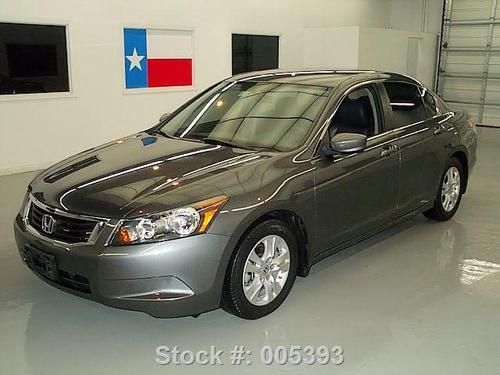 2010 honda accord lx-p sedan automatic leather only 52k texas direct auto