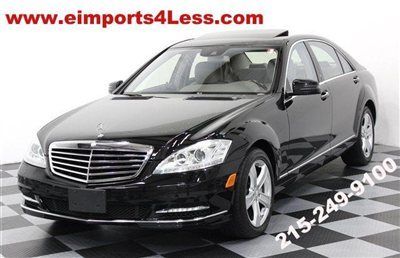 S550 4matic awd 2010 factory dvd entertainment system navigation low miles black
