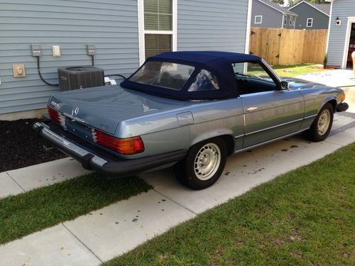 1975 Mercedes SL450 Covertible 60k original miles, image 2