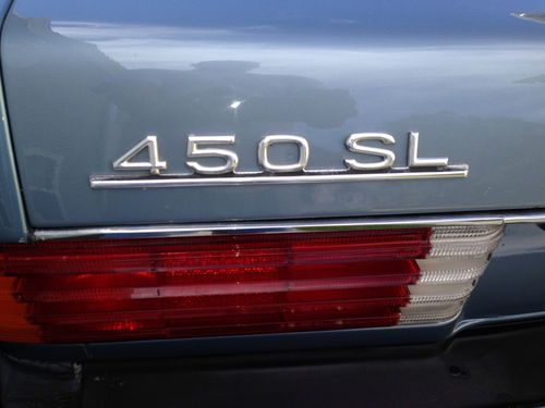 1975 Mercedes SL450 Covertible 60k original miles, image 5