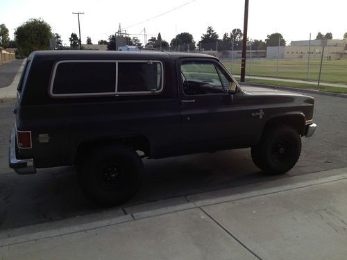 1984 chevrolet k5 blazer silverado sport utility 2-door 5.7l