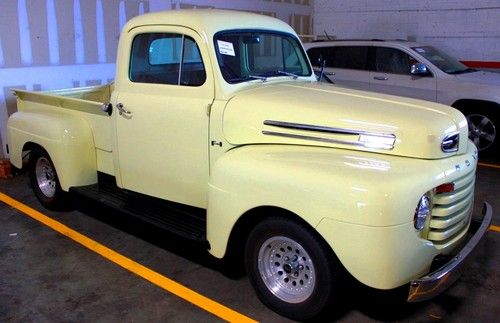 1948 ford f1 f-100  350 w/4 barrell, a/c, dual exh, automatic trans. clean!!!