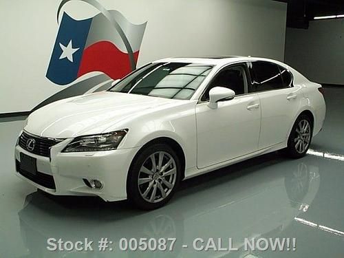 2013 lexus gs350 awd leather sunroof nav rear cam 4k mi texas direct auto