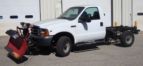 Ford F-250 cab abd chassis with Western snow plow, image 11
