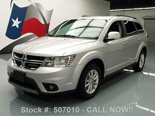 2013 dodge journey sxt 7-pass leather third row 23k mi texas direct auto