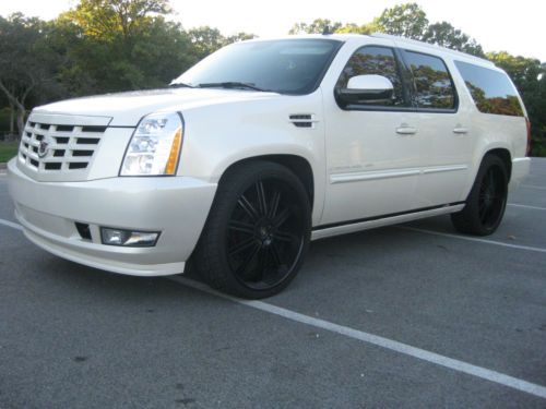 2007 cadillac escalade esv platinum every option