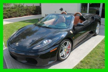 Ferrari 08 f430 luxury sport 6-speed convertible xenon premium soft performance