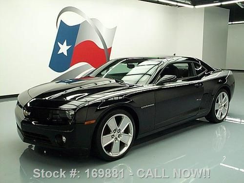 2011 chevy camaro lt coupe auto sunroof 21&#034; wheels 25k texas direct auto