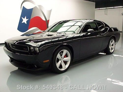 2009 dodge challenger srt8 hemi 6 spd nav htd seats 8k texas direct auto