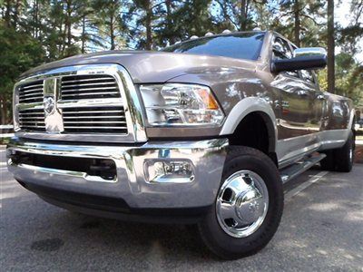 4wd crew cab 169 2010 dodge 3500 laramie 4x4 low miles 4 dr truck diesel 6.7l l6