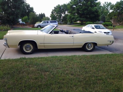 1969 mercury monterey convertible