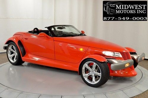1999 pymouth prowler red collector condtion 9,678 certified mi 2000 2001
