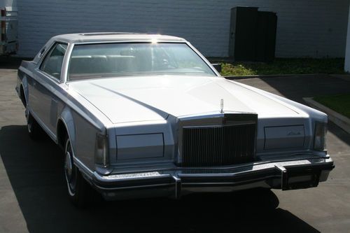 1977 lincoln mark v base coupe 2-door 6.6l